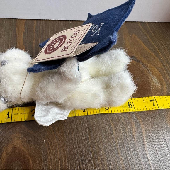 Boyds bear angel with wings by Enesco 5.5” thinkin of ya series NWT - Picture 6 of 7